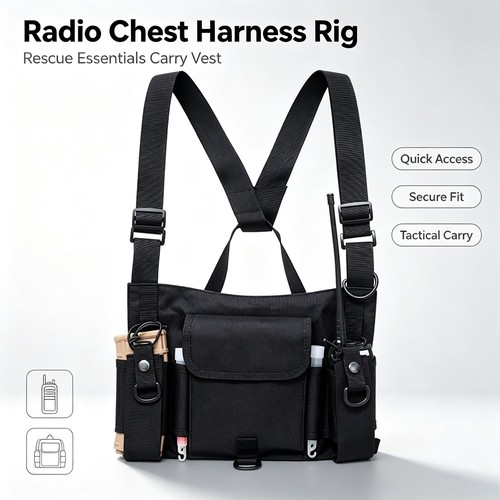 Radio bauletto cablaggio rig