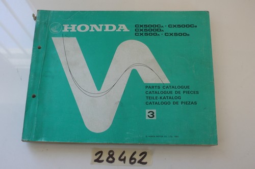 Honda cx500 catalogo - catalogo, ricambi
