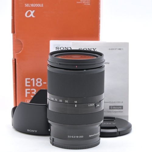 Sony 200mm 5 - 18-200mm, oss