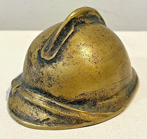 Antico fermacarte ottone a - fermacarte, in