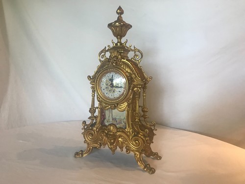 Orologio bronzo ceramica - e,