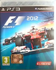 PS3 PLAYSTATION F1 2012 Italiano Come Nuovo Fuori Catalogo	C00912