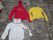 lotto 3 felpe bambina 7anni 