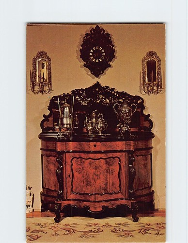 Cartolina credenza vittoriana - credenza,