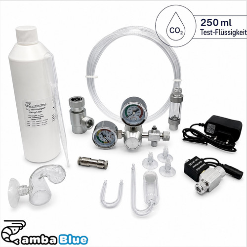 Impianto co2 acquario - acquario, set