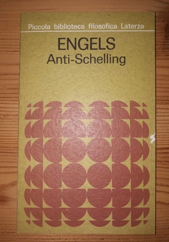 Engels anti schelling - -, anti-schelling