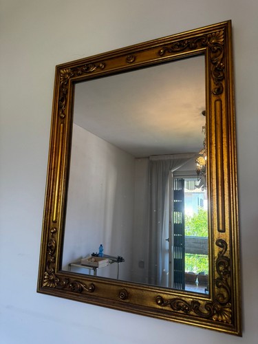 Specchio vintage legno - vintage, in