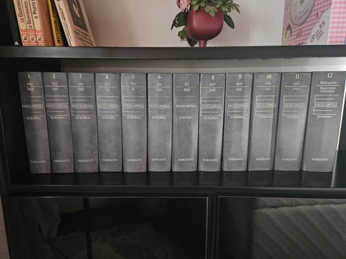 Enciclopedia europea garzanti - enciclopedia,