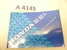 Honda CBX 550 F F II libretto