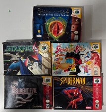 Nintendo N64 CIB, lotto giochi
