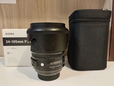 Sigma 24-105mm f/4 dg os hsm art attacco NIKON