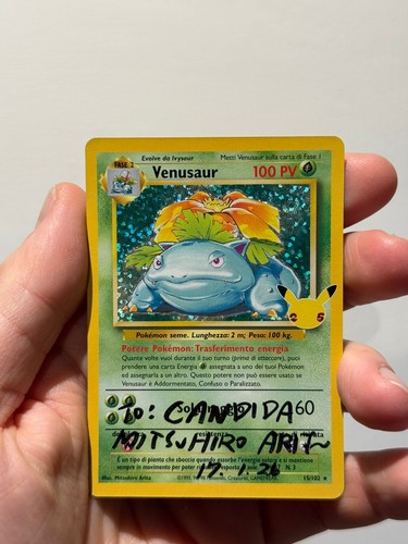 Vendo carta pokemon - vendo, venusaur
