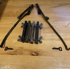 Coppia morsetti sci legno