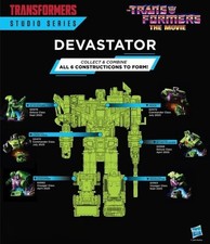 Hasbro Transformers Studio Series 86 Constructicons Devastator MISB set completo