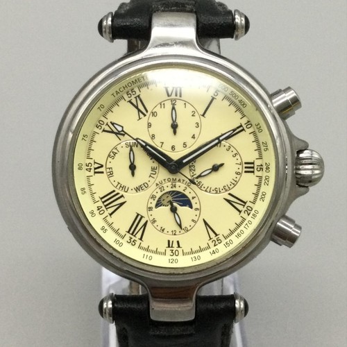 Mens watch 39mm cream - 39mm,