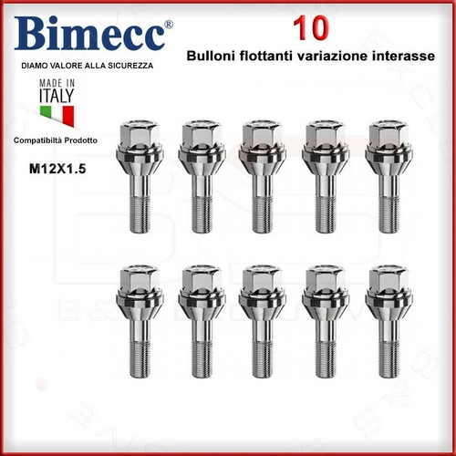 Kit bulloni flottanti - kit,
