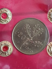 20 LIRE DEL 1970 CON P ANZICHE R - REPUBBLICA ITALIANA