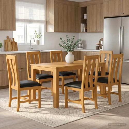 Set pranzo legno quercia - da, di