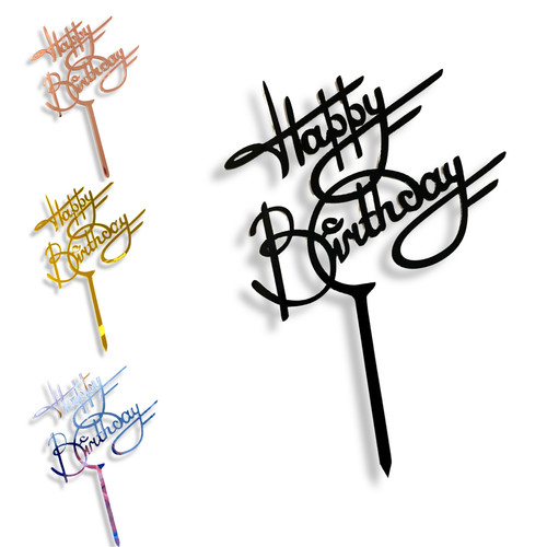 Cake topper acrilico buon - topper,