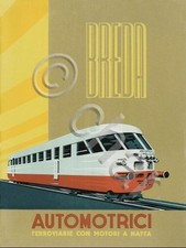 FERROVIE FIAT BREDA AUTO72 ALn56 ALn556 Automotrici 1939 Brochure  DVD