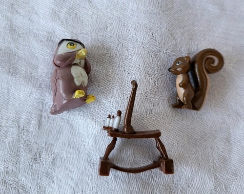 Owl squirrel animals parts - owl,
