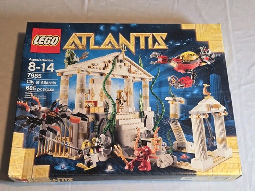 Lego atlantis 7985 città - lego,