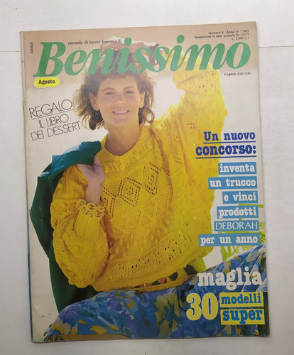Benissimo 1985 anno iv - benissimo,