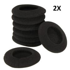 2X SPUGNA NERA PER CUFFIE 60mm
