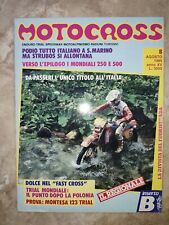 RIVISTA MOTOCROSS  N 8 AGOSTO