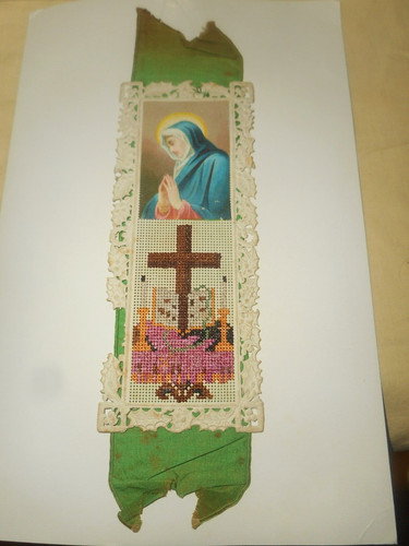 Nastro seta cattolica - , vergine