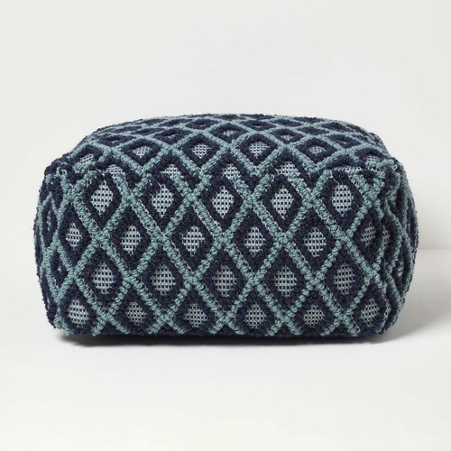 Pouf tessuto mano - pouf,