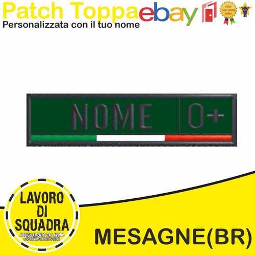 Patch personalizzata toppa - personalizzata,