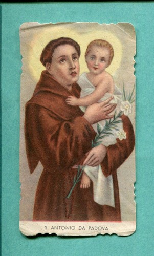 Antico santino fustellato - antico,