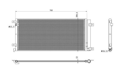 Condensatore climatizzatore - condensatore,,