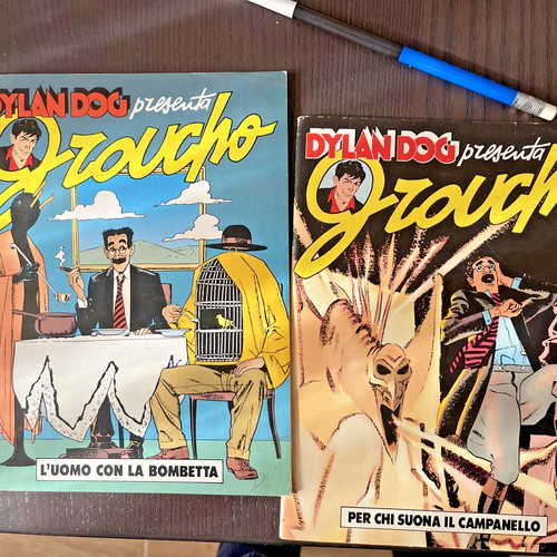 Dylan dog presenta - presenta, groucho