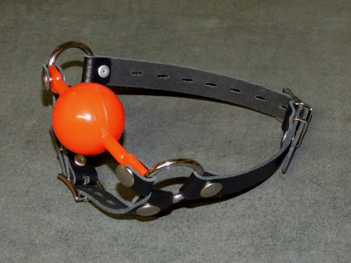 Chiusura pelle nera - nera, rosso