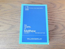 The Gospel of Matthew Vol 1