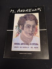 MARCELLO ANDREOZZI Catalogo Mostra Antologica con dedica Autografata 1994 Arte
