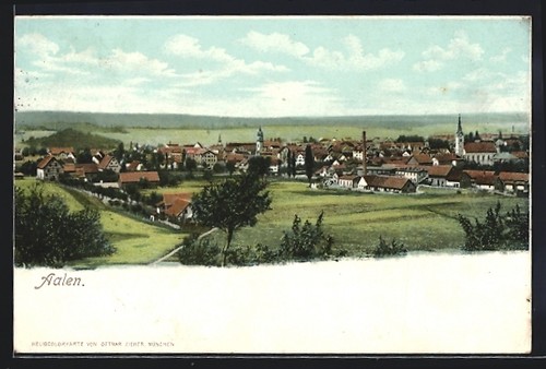 Anguille vista sulla città - vista,