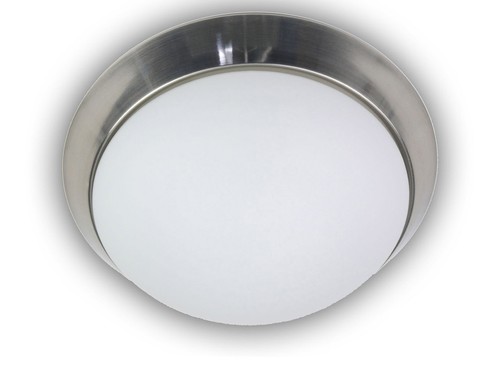 Plafoniera rotonda vetro - , opale