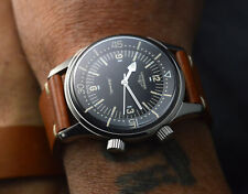 LONGINES  FULL SET LEGEND DIVER NO DATE STAINLESS STEEL TWIN CROWN 42MM WATCH