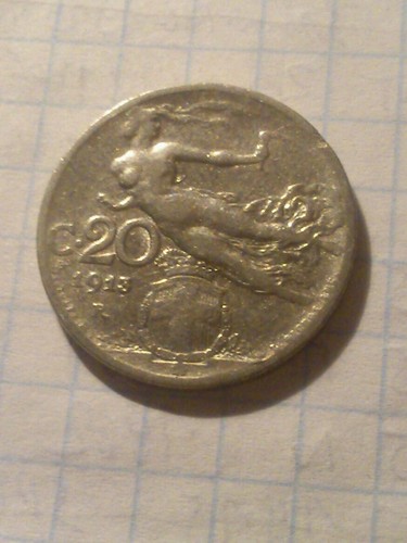Moneta regno italia 20 - moneta,