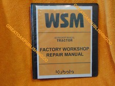 KUBOTA m7001 Tractor SERVICE