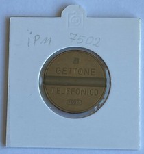 Gettone telefonico ipm 7502 - gettone,