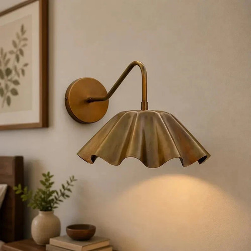 Applique parete ottone - da,