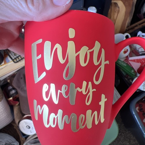 Enjoy the moments coffee mug - enjoy,