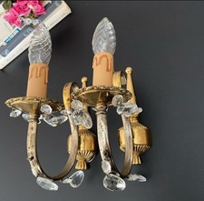 Coppia applique antiche - coppia, di