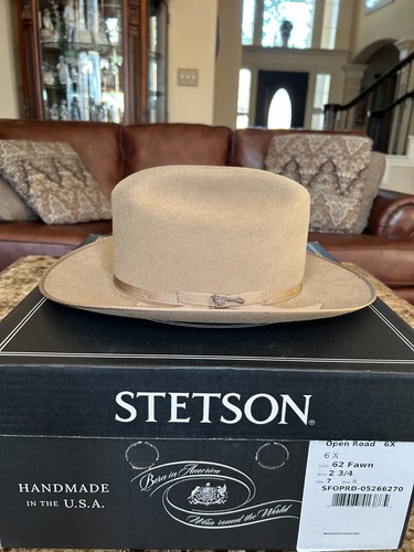 Stetson open road fawn 7 - open,