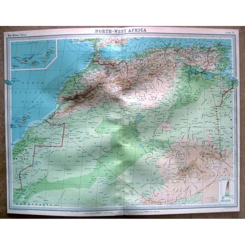 Nord west africa inserto isole - inserto,