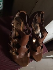 Sandali Bata Neri Tacco